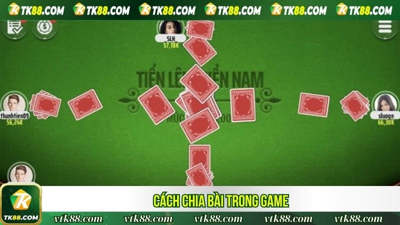 Cách chia bài trong game