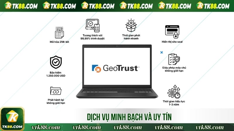 Dịch vụ minh bạch và uy tín