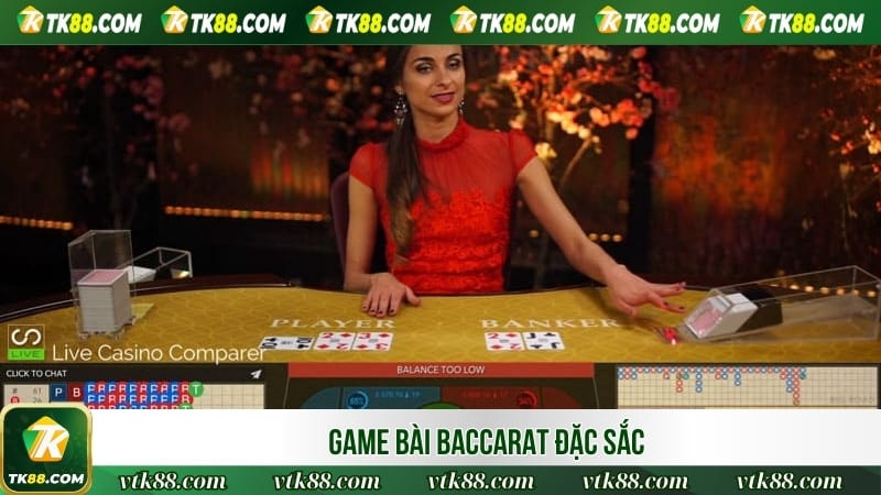 Game bài Baccarat đặc sắc