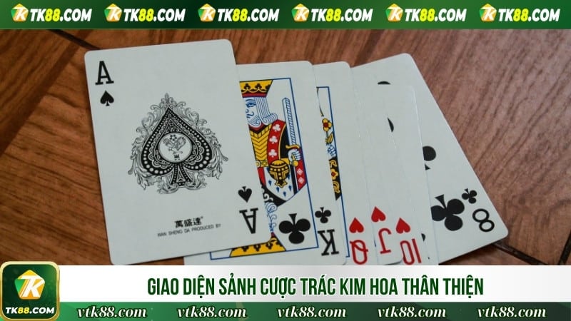 Giao diện sảnh cược Trác Kim Hoa thân thiện