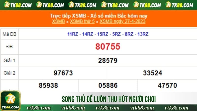 Song thủ đề luôn thu hút người chơi