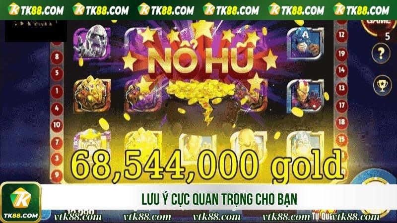 Lưu ý cực quan trọng cho bạn