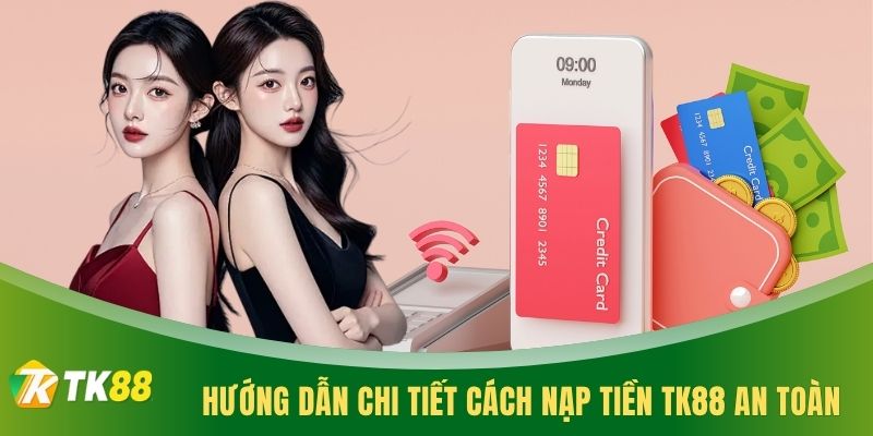 Hướng dẫn chi tiết cách nạp tiền TK88 an toàn