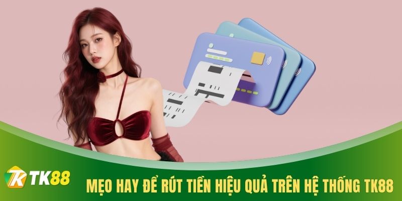 Mẹo hay để rút tiền hiệu quả trên hệ thống TK88